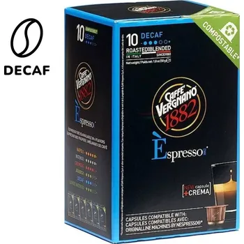 Vergnano Decaf Bezkofeinové kávové kapsle do Nespresso® 10 ks