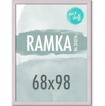 Obraz RÁMEČEK 68x98 RÁMEČEK NA FOTOGRAFIE PLAKÁT Fotorámečky pudrově fialové