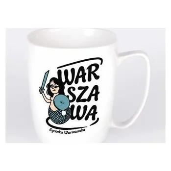 Kubek biały z uchem Syrenka Warszawska, Nadwyraz