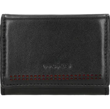 Peněženka Wojas dámská peněženka z lícové kůže černá