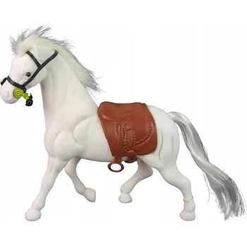 Figurka Figurka Kůň Bílý Sedlo Farma