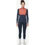 DEVOLD LAUPAREN DÁMSKÉ TRIČKO, Modrá, Oranžová XS