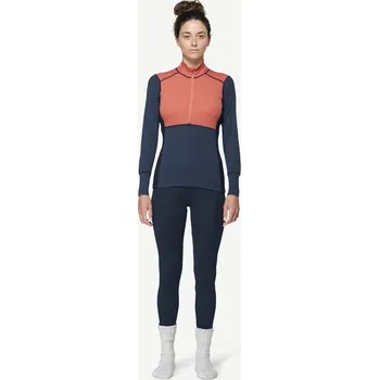 DEVOLD LAUPAREN DÁMSKÉ TRIČKO, Modrá, Oranžová XS