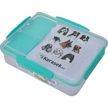 Dóza na potraviny Svačinový box Sistema - agility plemena (objem 975 ml)