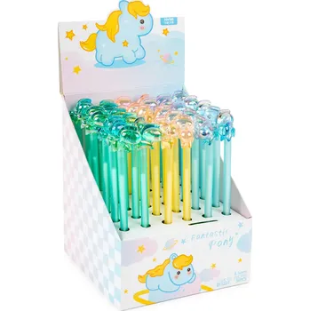 Kancelář FANDY Pero gelové Silky Rainbow 02 Pony mix