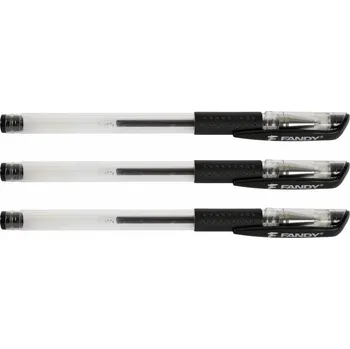 Kancelář Pero gelové Fandy černé