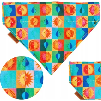 Šátek Bandana/Šátek Ukory vícebarevný M
