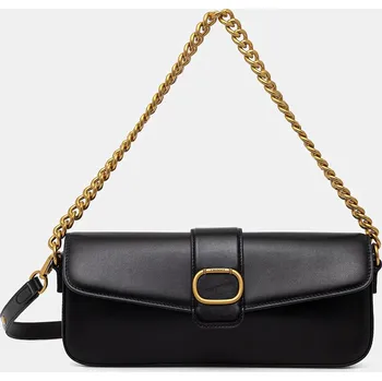 Kabelka Kožená kabelka Twinset 252TD836A černá 99X, vel. ONE SIZE