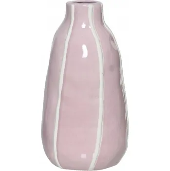 Váza Keramická váza pastelově fialová 20,9 Cm