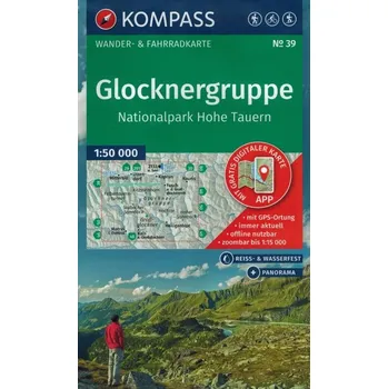KOMPASS Wanderkarte 39 Glocknergruppe, Nationalpark Hohe Tauern KOMPASS-Karten GmbH