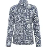 ALPINE PRO Dámská fleecová mikina se supratherm EFLINA MODRÁ