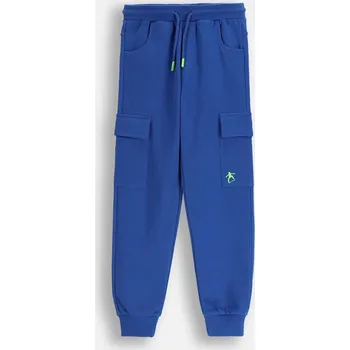 Chlapecké tepláky jogger střihu, modré, velikost 128 Coccodrillo WC6