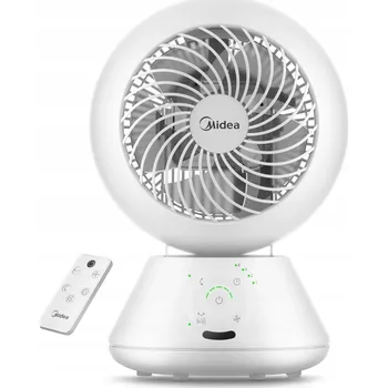 Domácí ventilátor Stolní ventilátor Midea MDF24JRW TurboForce bílý
