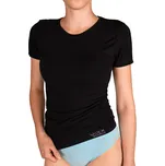 VoXX Tričko spodní dámské bambusové BAMBOO SEAMLESS 014 bezešvé BLACK (černé) Velikost: L-XL