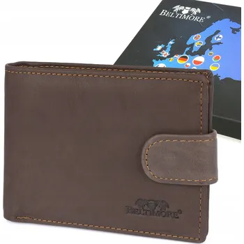 Peněženka Peněženka Beltimore , přírodní kůže, hnědá - muž