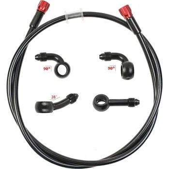 Brzdová hadice Brzdová hadice délka 90cm, 10mm - vyměnitelné koncovky