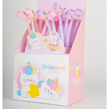Kancelář FANDY Pero gelové Silky 22 Unicorn mix