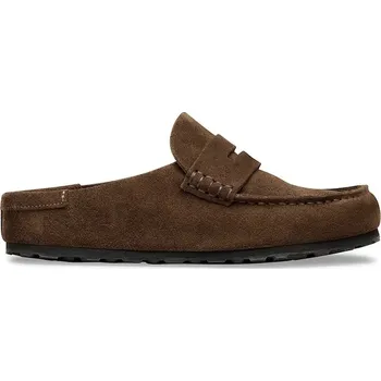 Dámská obuv Semišové pantofle Birkenstock Naples, 40, hnědá, 88X