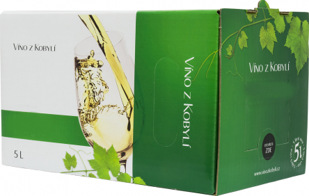 Víno z Kobylí Veltlínské zelené Bag in box 5 l