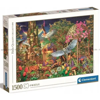 Puzzle Clementoni Puzzle Lesní fantasy zahrada 1500 dílků