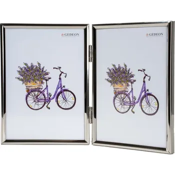 Rám na obraz GEDEON Kovový rámeček SSA15/2 15x21 stříbrný