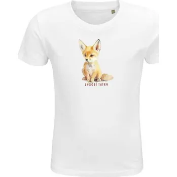 Dívčí tričko TATLAND DĚTSKÉ TRIČKO LIŠKA, Bílá 4