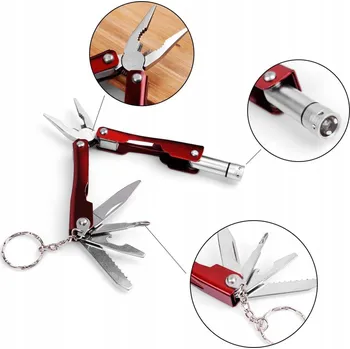 Pracovní nůž Eurobatt® Kleště Multitool klíčenka s baterkou