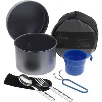 Kempingové nádobí LAKEN CAMPING HLINÍKOVÁ SOUPRAVA 1,25L,