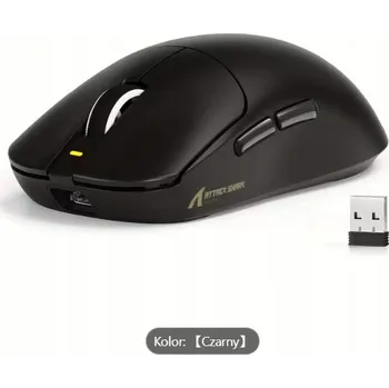 Myš Bezdrátová myš | ATTACK SHARK X8 SE Černá | 25000 DPI | PAW3311
