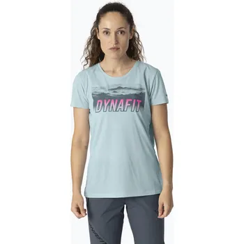 Dámské tričko Dámské trekové tričko DYNAFIT Transalper Pocket cloud blue/6070
