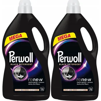 Prací gel Prací prostředek Perwoll Renew Black 2x3,75 l (150 praní)