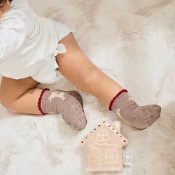 STERNTALER Protiskluzové ponožky na lezení 2 páry Fawn Velikost (od výrobce): 17/18