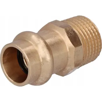 Fitinka Přechodový Vsuvka VNĚJŠÍ ZÁVIT 22x1/2 mosaz B Press VODA