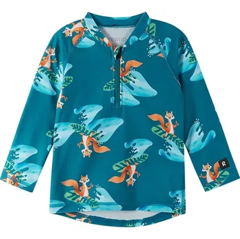 Kojenecké oblečení Kojenecké plavecké tričko s dlouhým rukávem Reima Tuvalu 5200133A.PPYA tyrkysová 67X, vel. 86