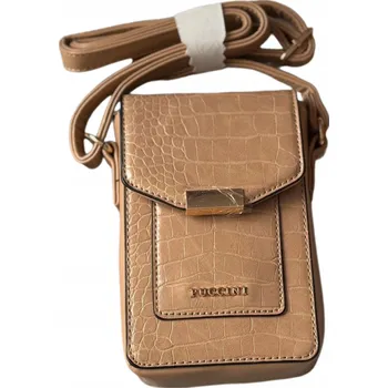 Kabelka PUCCINI KABELKA EKO KŮŽE BÉŽOVÁ