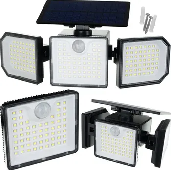 Venkovní osvětlení Solární svítidlo 167LED 500lm Izoxis 24633