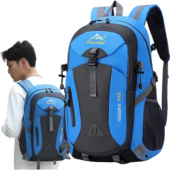 Outdoorové zavazadlo Verk Group Batoh 40l černý cestovní turistika trekking silný v horách odolný