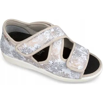 Dámské sandále Elegantní ortopedické / zdravotní sandály na suchý zip