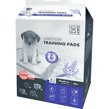 toaleta pro psa M-Pets Lavender trénovací podložka 90x60 cm | 30 ks