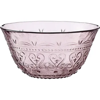 VILLA ITALIA Skleněná miska fialová 15 cm FIORINO