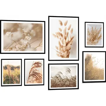 Obraz Velká sada 7 obrazů, všechny velké, v rámu KP170