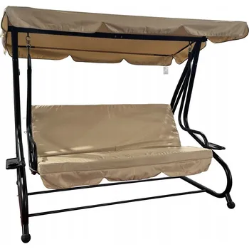 Zahradní houpačka Zahradní houpačka volně stojící Rojaplast 200 x 120 cm