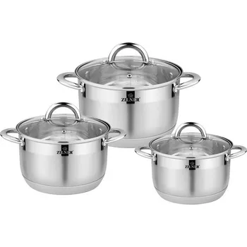 Sada nádobí Zilner ZL 8051 Sada hrnců nerez indukce 6 ks