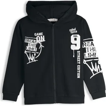 Chlapecká mikina GATE Mikina na zip s potiskem 9Y 426-0251/89