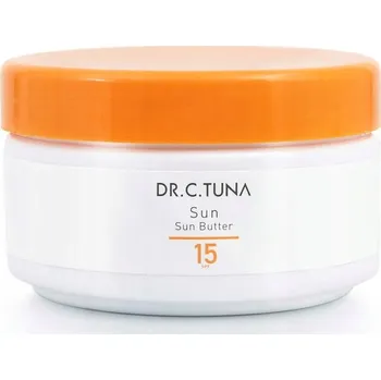 Přípravek na opalování Opalovací máslo Dr. C. Tuna Tan Care SPF 15, 250 ml