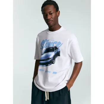 Pánské tričko Tričko s potiskem - XS - House - bílý - 510JF-00X