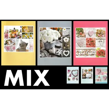 FANDY Fotoalbum 9x13 36 foto měkké desky Deco mix