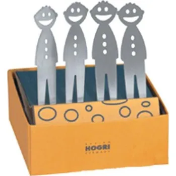 Příbor HOGRI Malé vidličky postavičky Stříbrné vidličky Friends Forever