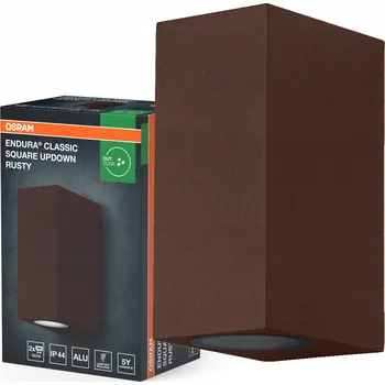 Venkovní osvětlení Venkovní nástěnné svítidlo, fasádní lampa GU10 hnědá IP44 Endura Osram