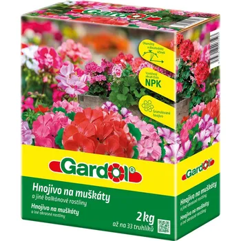 Hnojivo Gardol Hnojivo na rostliny Muškáty a balkonové rostliny, 2 kg&nbsp;23800002